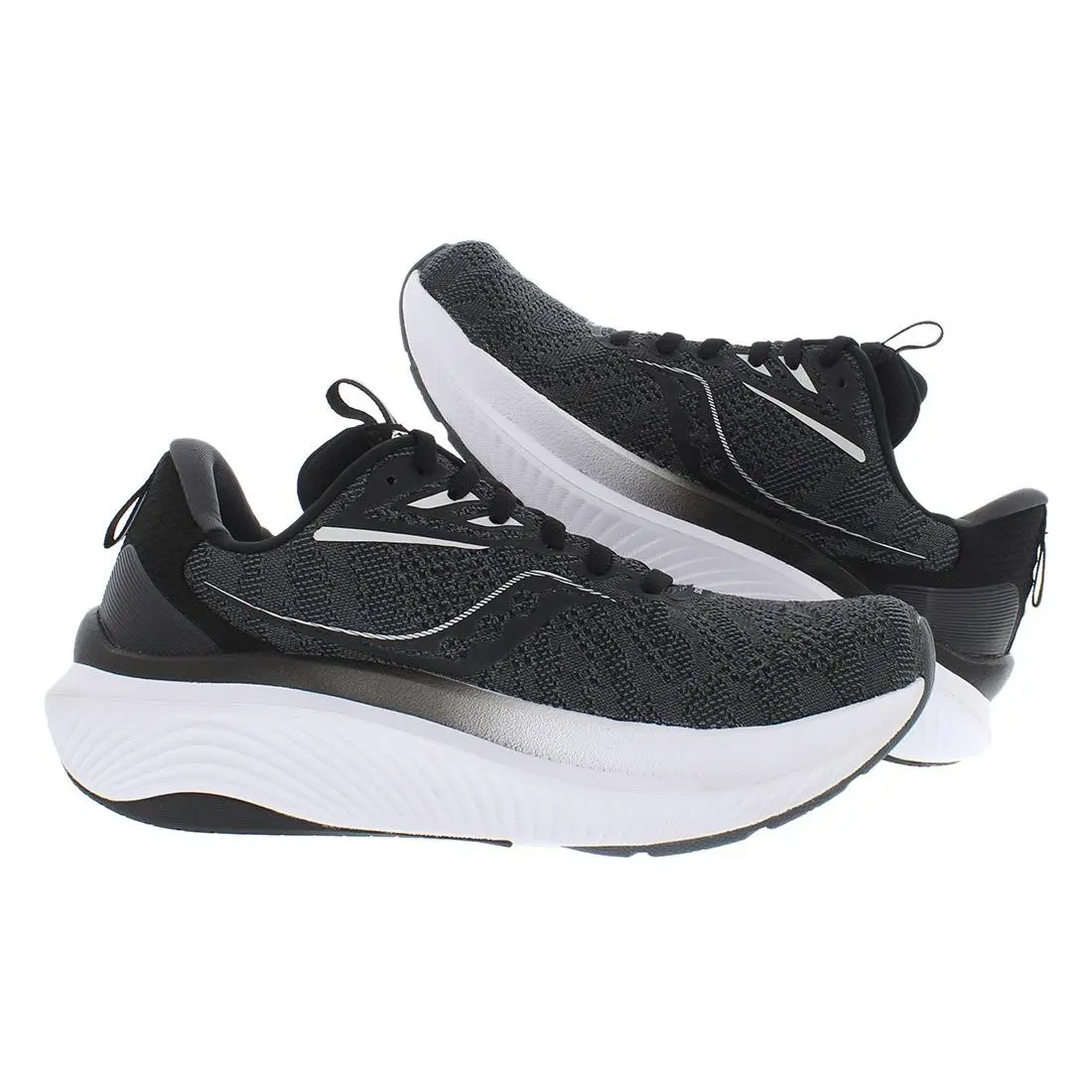 Saucony shoes - Saucony Echelon 9 Wide - Echelon Wide - S10767-10 - Black, Main: Black (UPC: 195018552785) 1