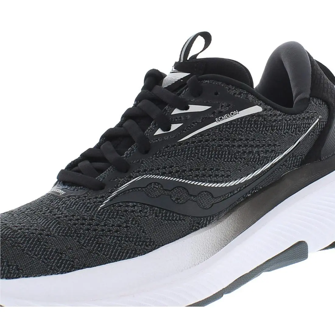 Saucony shoes - Saucony Echelon 9 Wide - Echelon Wide - S10767-10 - Black, Main: Black (UPC: 195018552785) 0