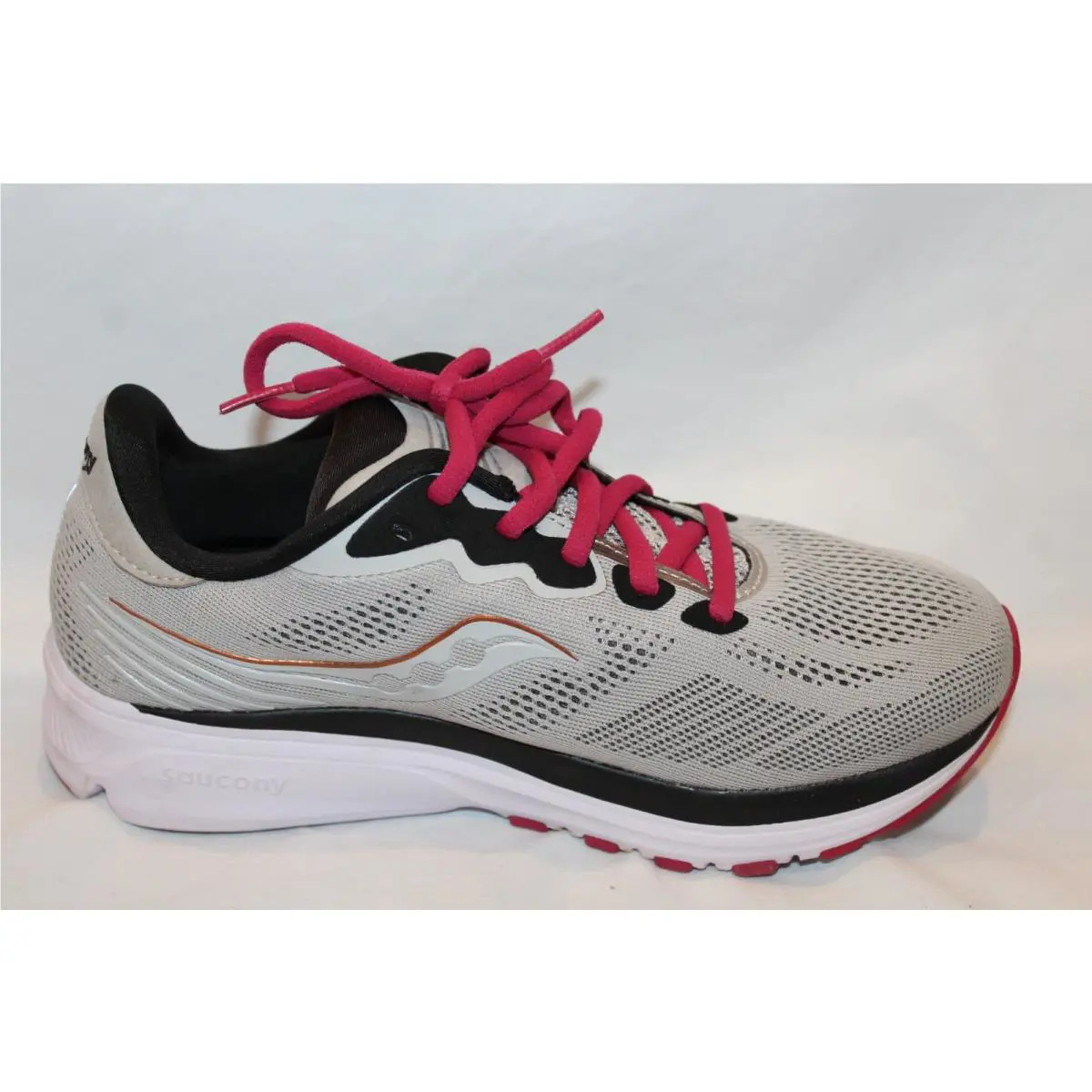 Saucony shoes - Saucony Ride 14 - Ride - GRAY RED 3