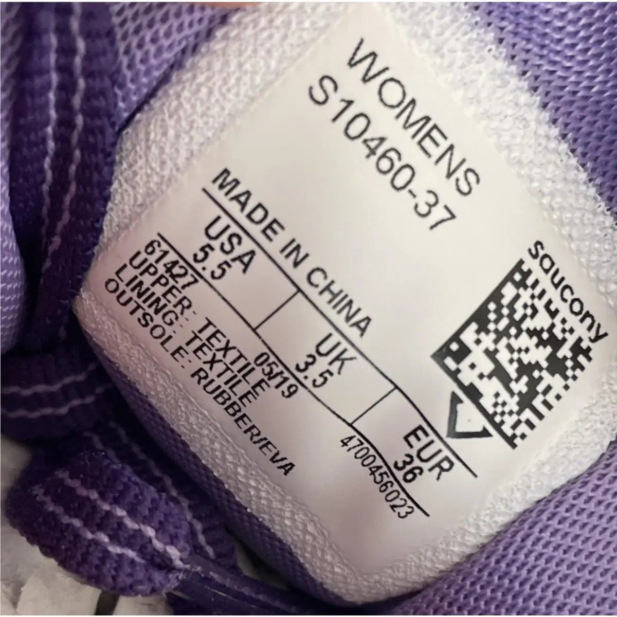 Saucony shoes - Saucony Hurricane - Hurricane - Purple (UPC: 884506668069) 8