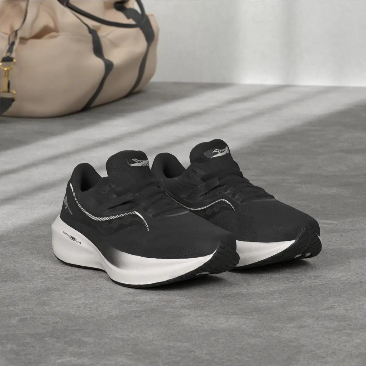 Saucony shoes - S1075910S1076010 - S10759-10/S10760-10 - Black/White (UPC: 195018083883) 0