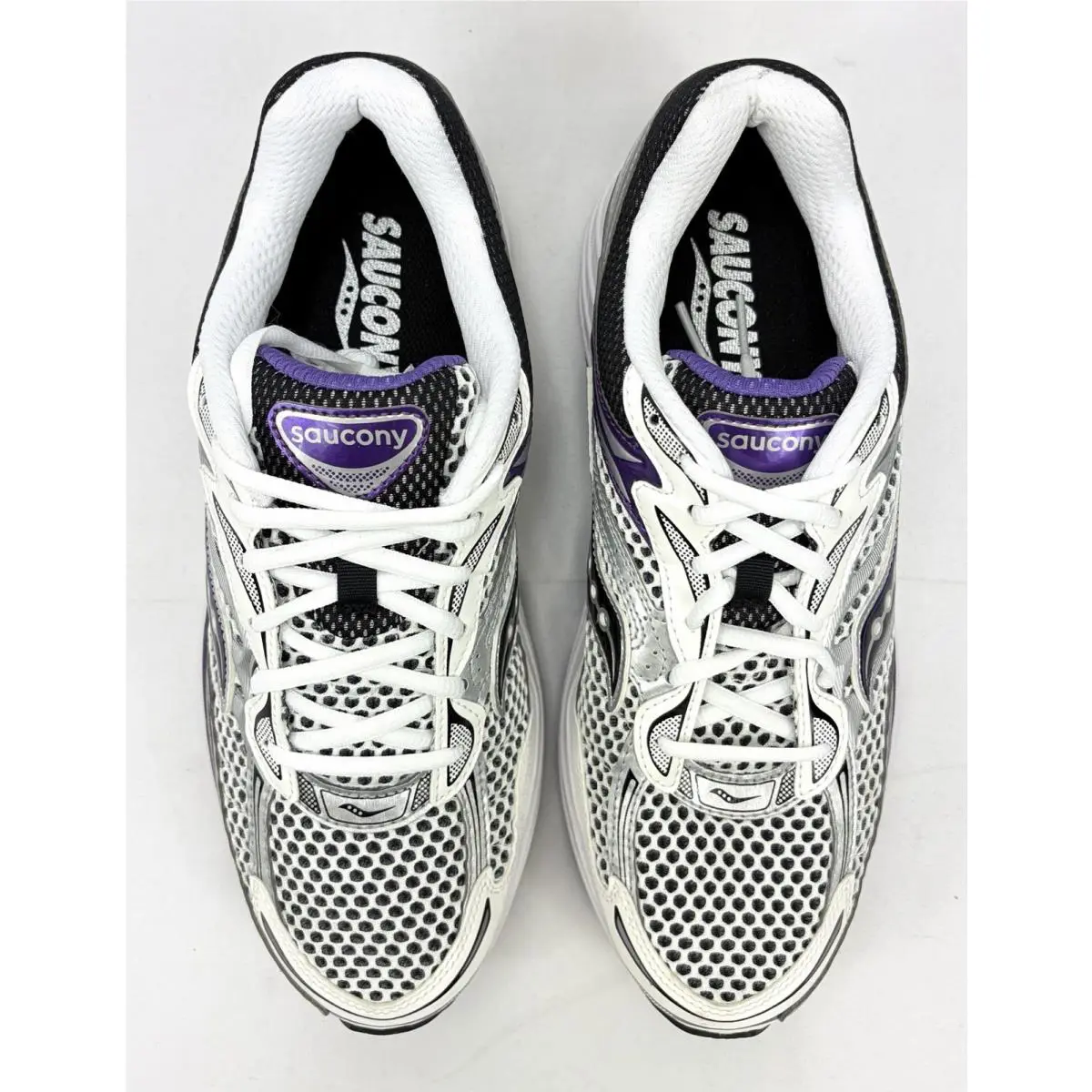 Saucony shoes - Saucony Progrid Omni 9 - Progrid Omni - S70739-10 - Silve/Purple (UPC: 195020904145) 0
