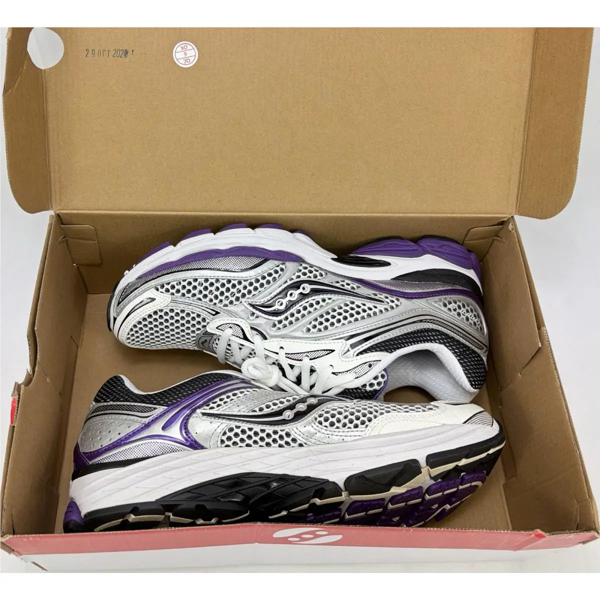 Saucony shoes - Saucony Progrid Omni 9 - Progrid Omni - S70739-10 - Silve/Purple (UPC: 195020904145) 8