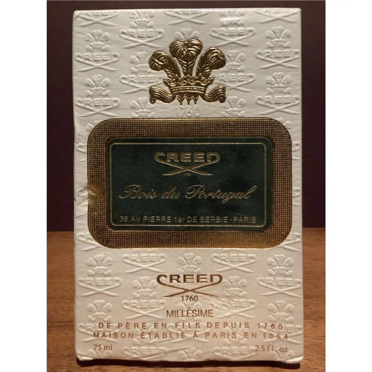 Vintage Creed Bois du Portugal 75 ML / 2.5 Fl. OZ Eau de Spray Rare