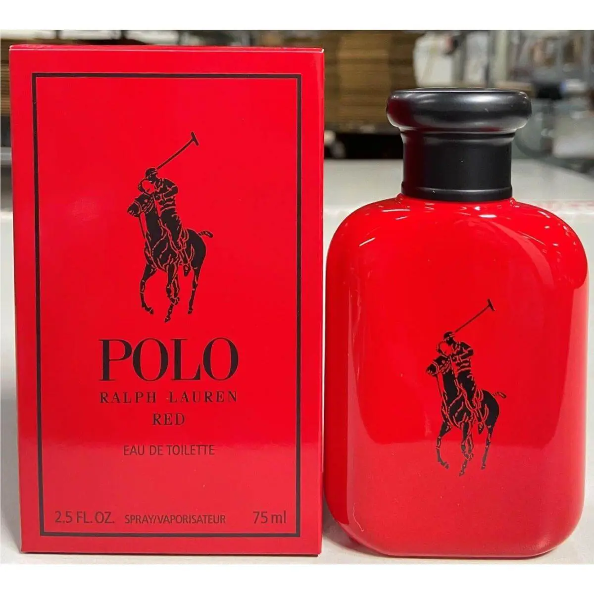Polo Red by Ralph Lauren Cologne For Men Edt 2.5 oz