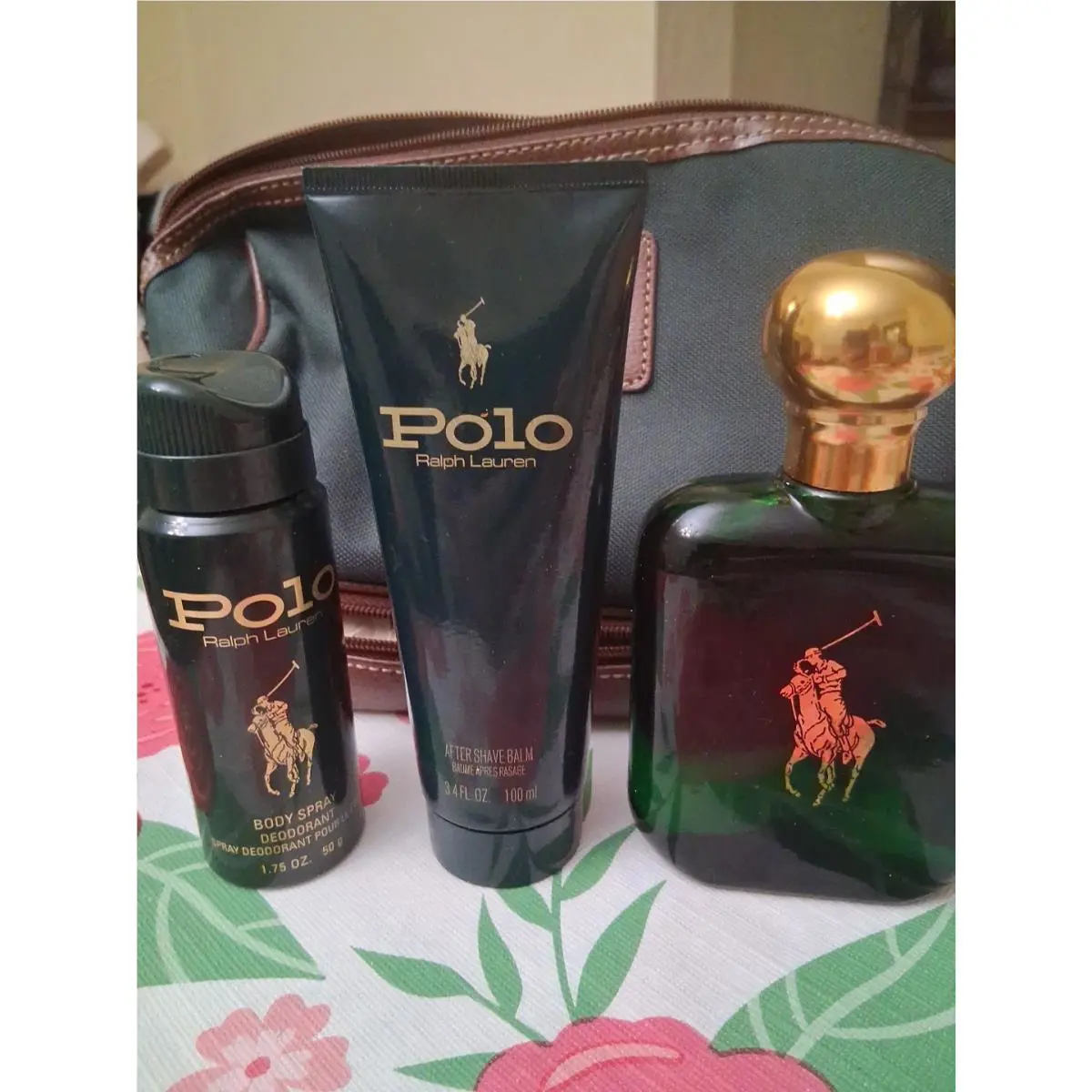 Vintage Polo BY Ralph Lauren Gift Set Deodorant After Shave Cologne