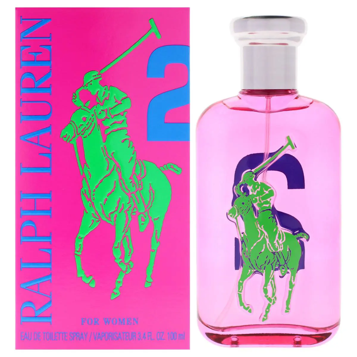 2 Pack The Big Pony Collection - 2 by Ralph Lauren For Women - 3.4 oz Edt Spray