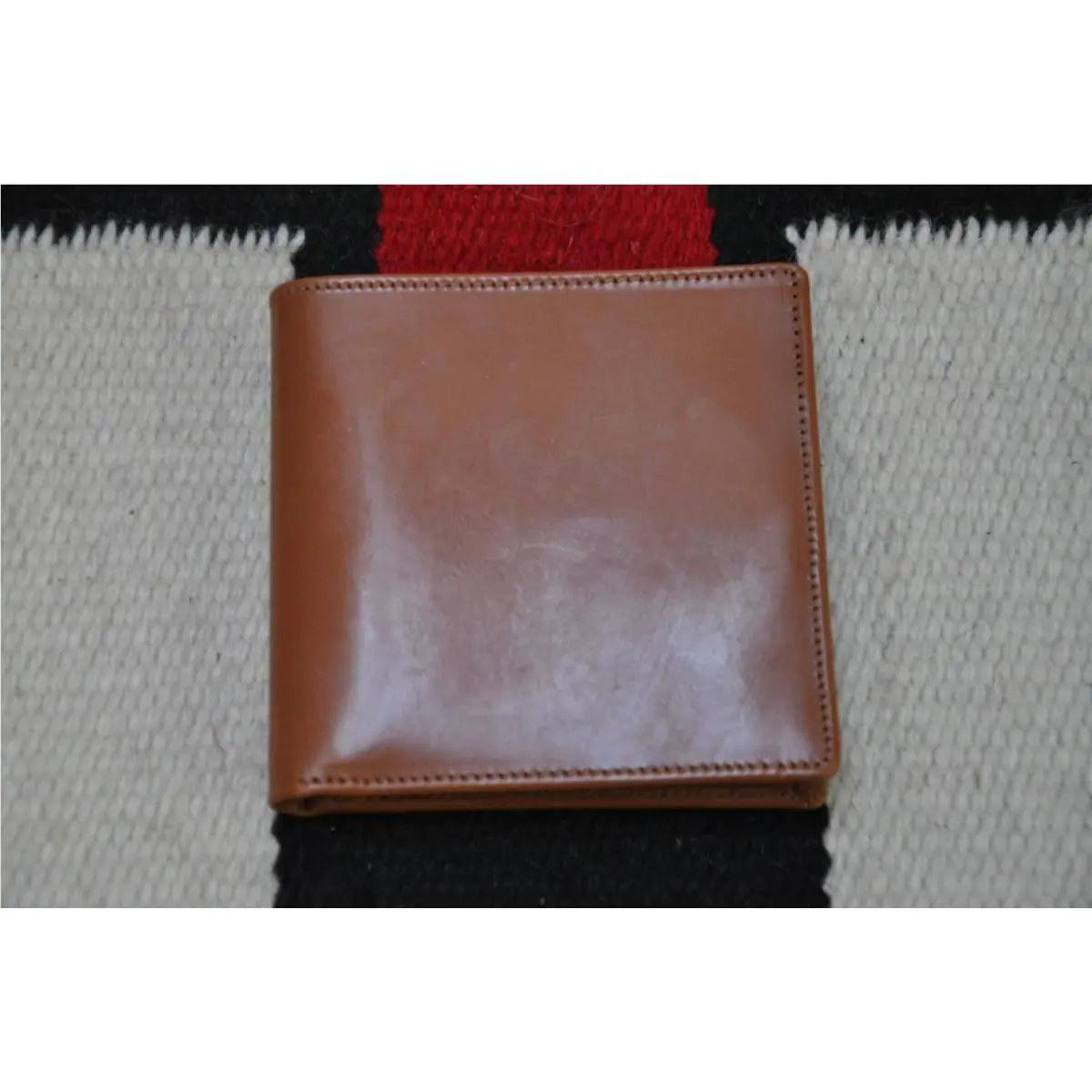 Ralph Lauren Rrl Hand Made in England Saddle Bridle Leather Bifold Wallet