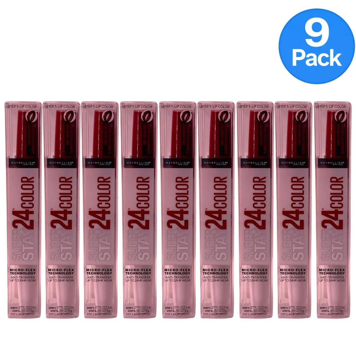 Superstay 24 Color 310 Optic Ruby 9 Pack New by Maybelline