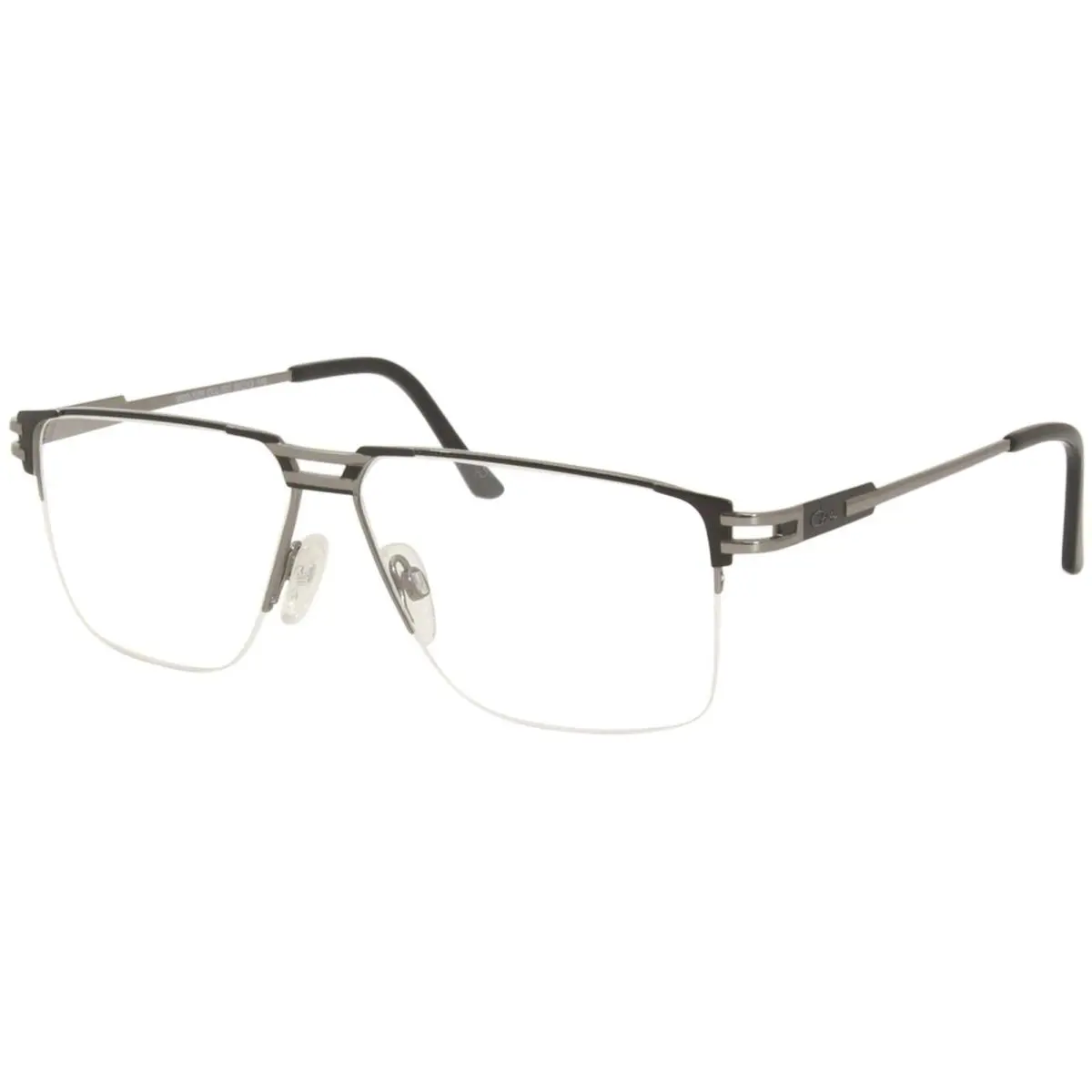 Cazal 7076 003 Eyeglasses Men`s Gunmetal/black Titanium Optical Frame 59mm