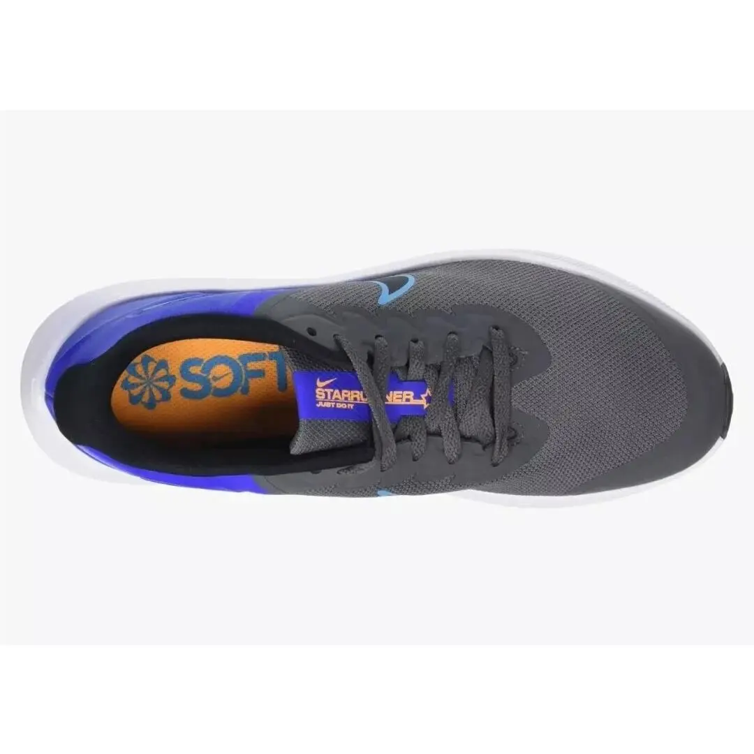 Nike shoes - Nike Star Runner 3 GS - DA2776-012 - Iron Grey Black Blue Lightning 2
