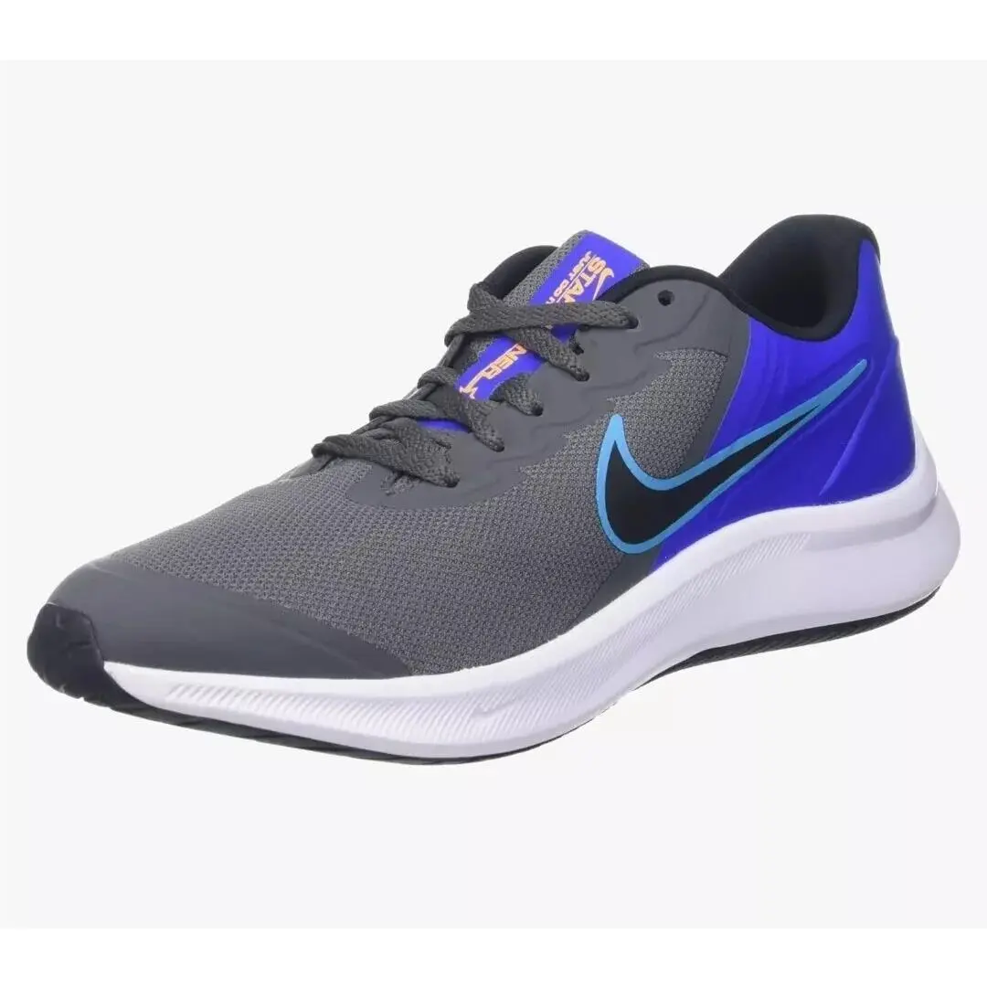 Nike shoes - Nike Star Runner 3 GS - DA2776-012 - Iron Grey Black Blue Lightning 4