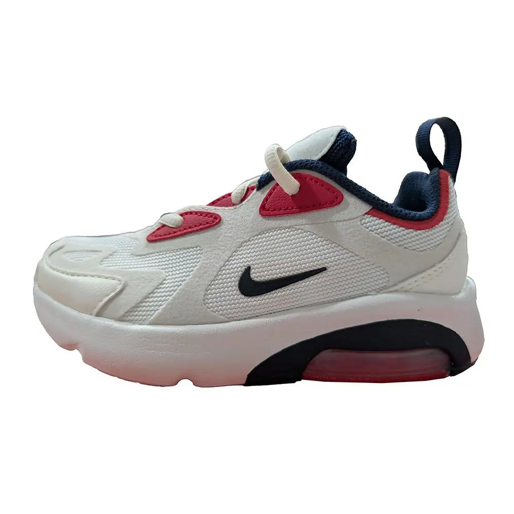 Little Kid`s Nike Air Max 200 Summit White/obsidian AT5628 105 - Summit White/Obsidian