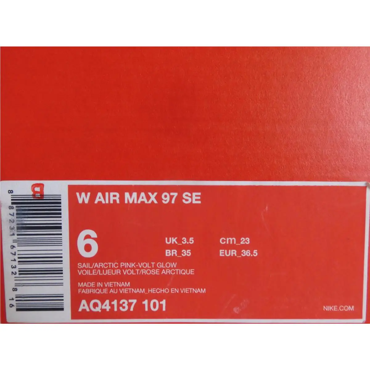 Nike shoes - Nike Air Max 97 - Air Max - AQ4137-101 - Pink 22