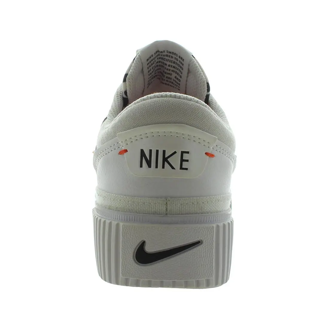 Nike shoes - White/Team Orange/Rattan/Black, Main: White 6