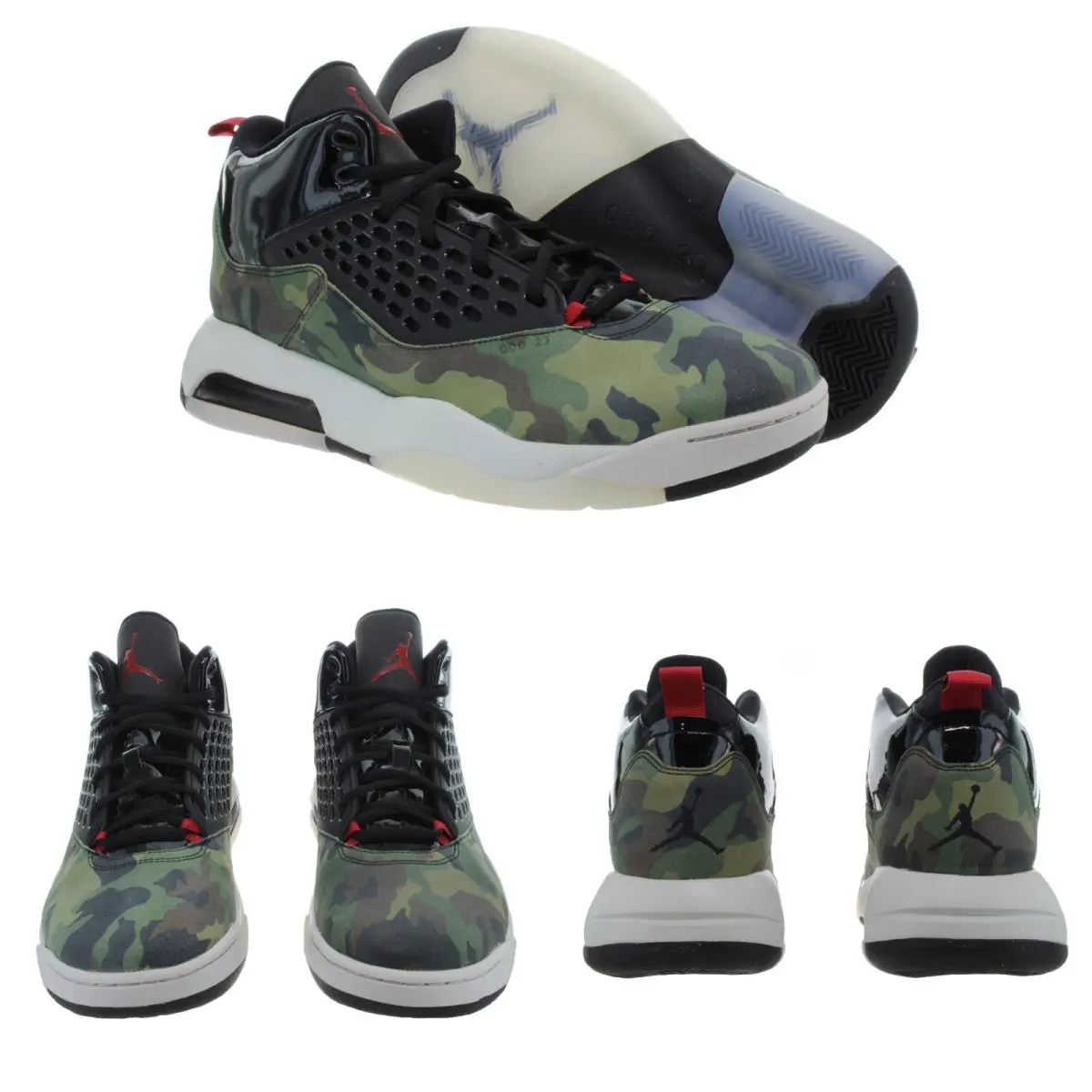 Nike shoes - Nike Jordan Maxin 200 - Maxin - CD6107 200 - Medium Olive, Black, Light Bone, Gym Red 1