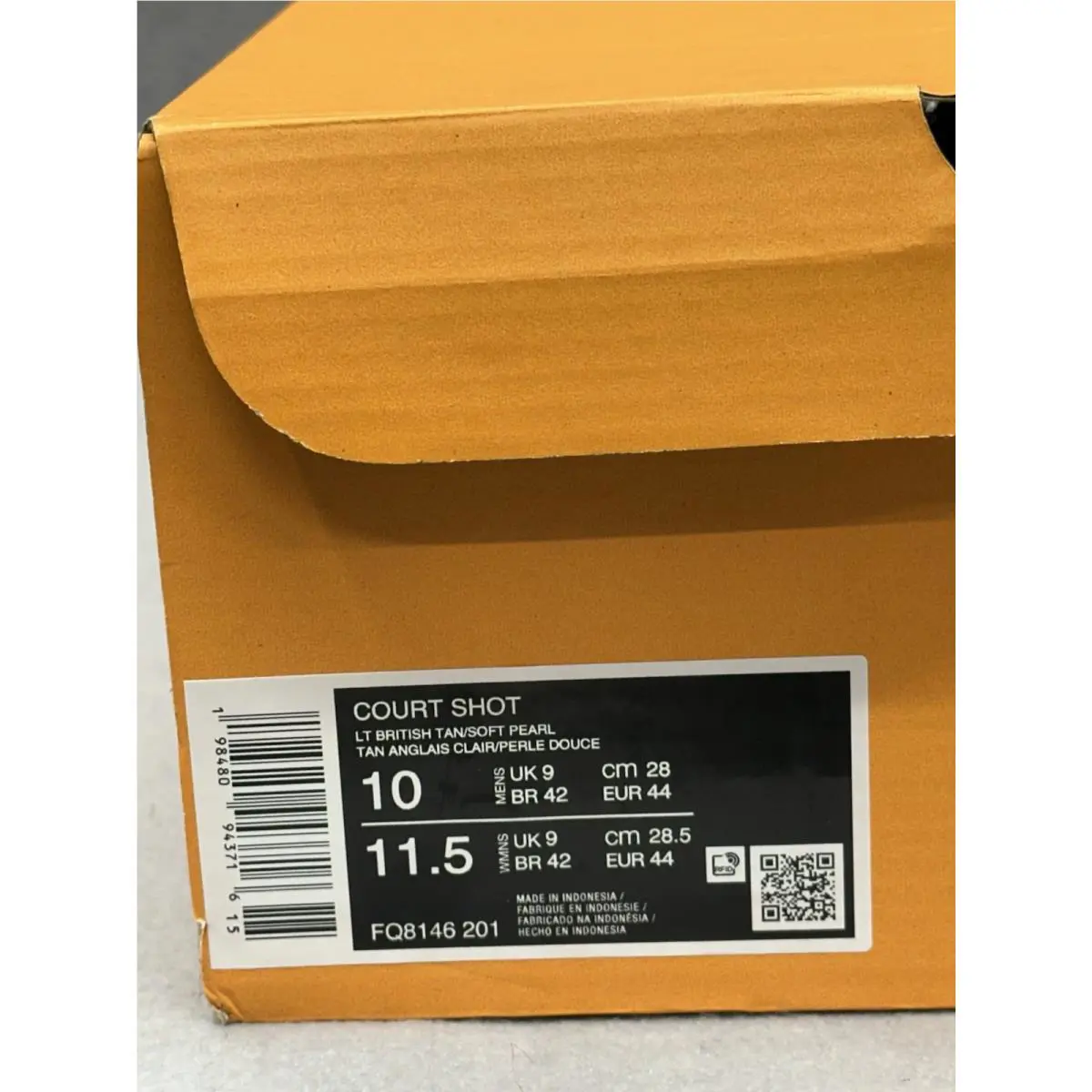 Nike shoes - Nike Court Shot - Court Shot - FQ8146-201 - Brown 7