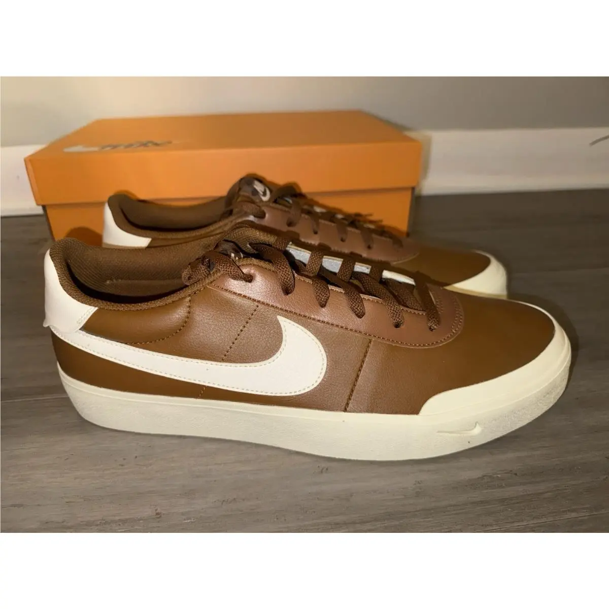 Nike shoes - Court Shot - Court Shot - FQ8146-201 - Brown 5