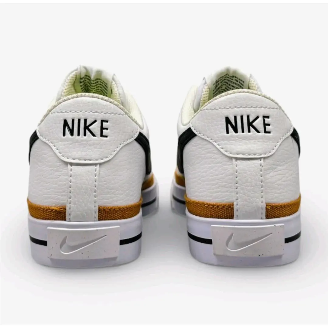 Nike shoes - Nike Court Legacy Next Nature - WHITE/BLACK-DESERT OCHRE-TEAM ORANGE 1