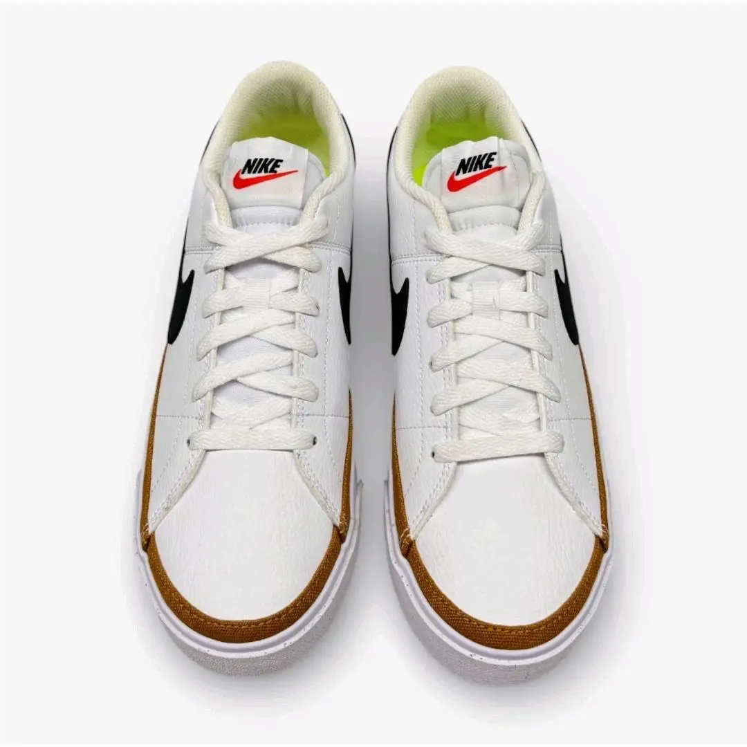 Nike shoes - Nike Court Legacy Next Nature - WHITE/BLACK-DESERT OCHRE-TEAM ORANGE 4