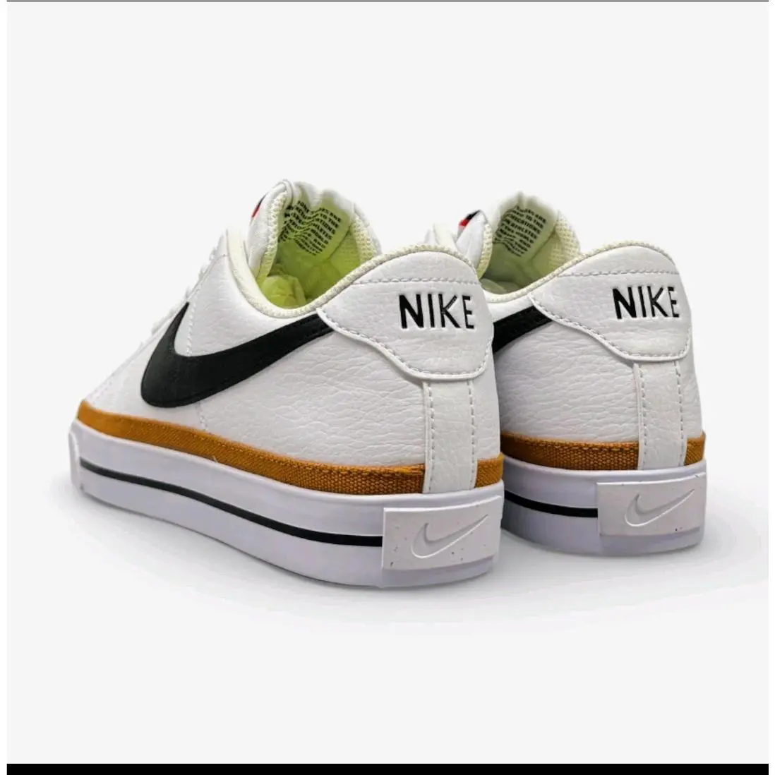 Nike shoes - Nike Court Legacy Next Nature - WHITE/BLACK-DESERT OCHRE-TEAM ORANGE 2