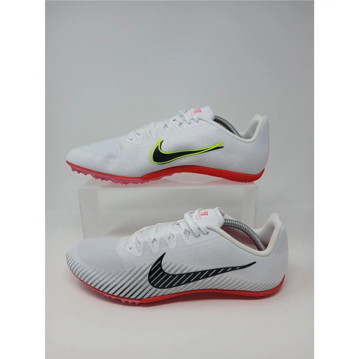 Nike shoes - Nike Zoom Rival M9 - Zoom Rival - DM2332 100 - White & Hyper Jade & Black & Flash Crimson (UPC: 195242652442) 2