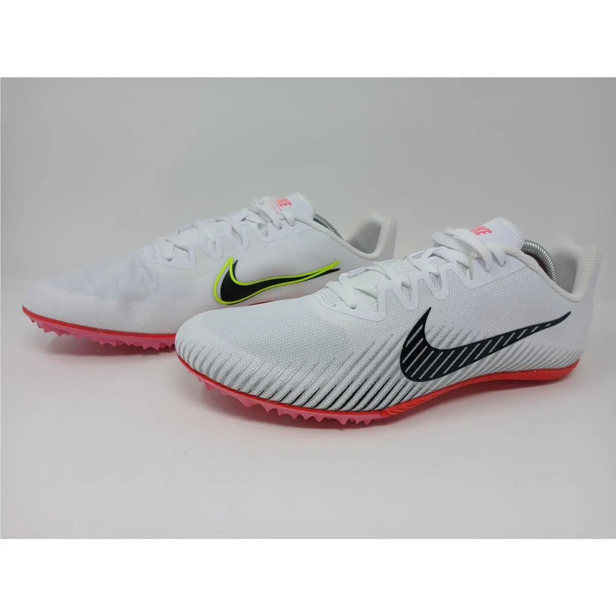 Nike shoes - Nike Zoom Rival M9 - Zoom Rival - DM2332 100 - White & Hyper Jade & Black & Flash Crimson (UPC: 195242652442) 5