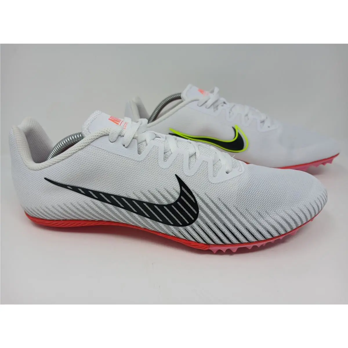 Nike shoes - Nike Zoom Rival M9 - Zoom Rival - DM2332 100 - White & Hyper Jade & Black & Flash Crimson (UPC: 195242652442) 6