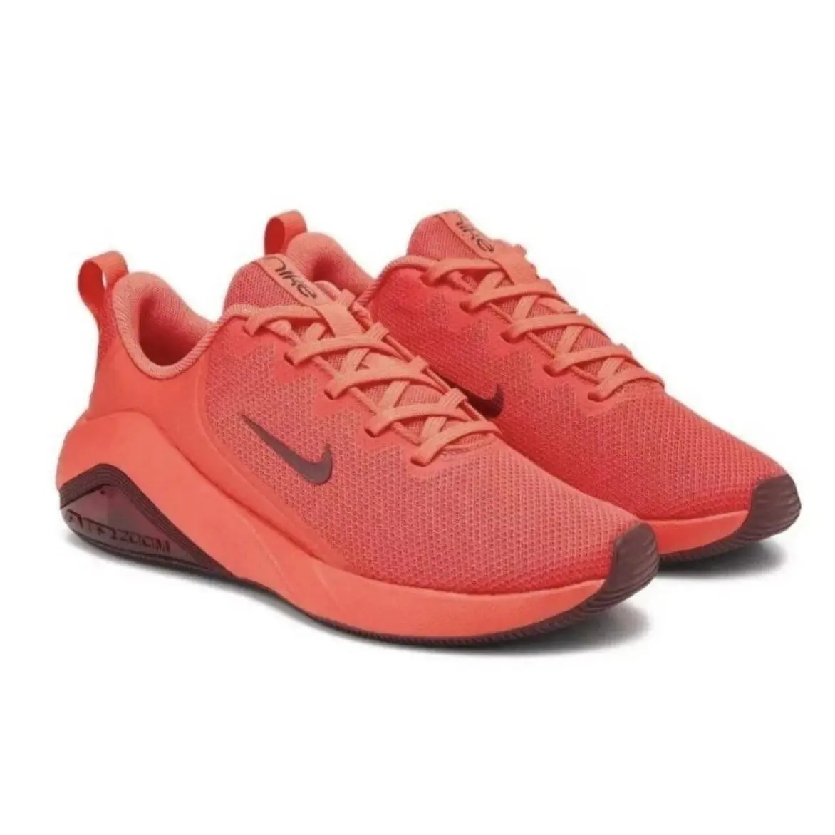 Nike Air Zoom Bella 6 Womens Training Shoes Coral Pink Burgundy DR5720 Size 10.5 - Pink