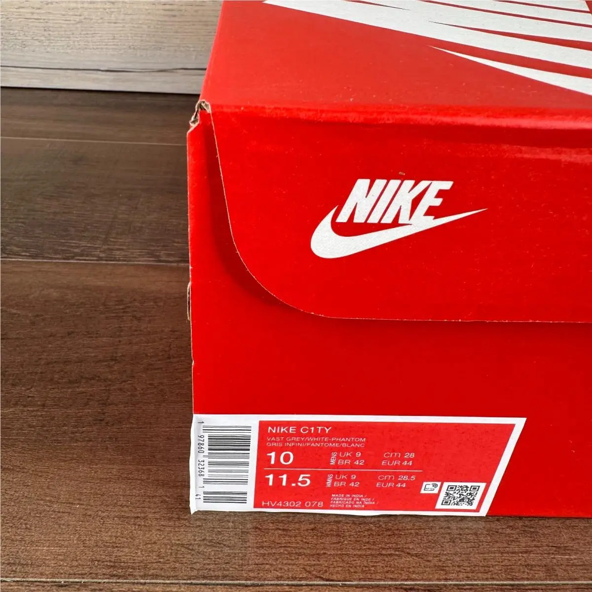 Nike shoes - Nike C1TY - HV4302-078 - Vast Grey Phantom Gum Medium Brown White (UPC: 197860323681) 6