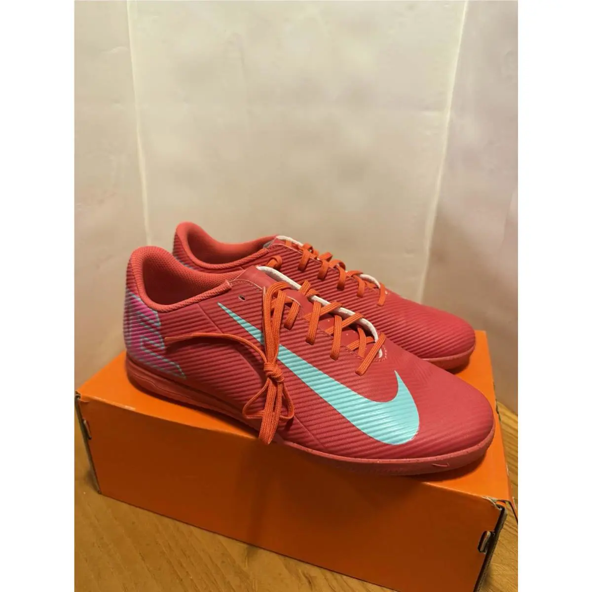 Nike shoes - Nike Mercurial Vapor - Mercurial Vapor - FQ8438-800 - Ember Glow/Aurora Green 3