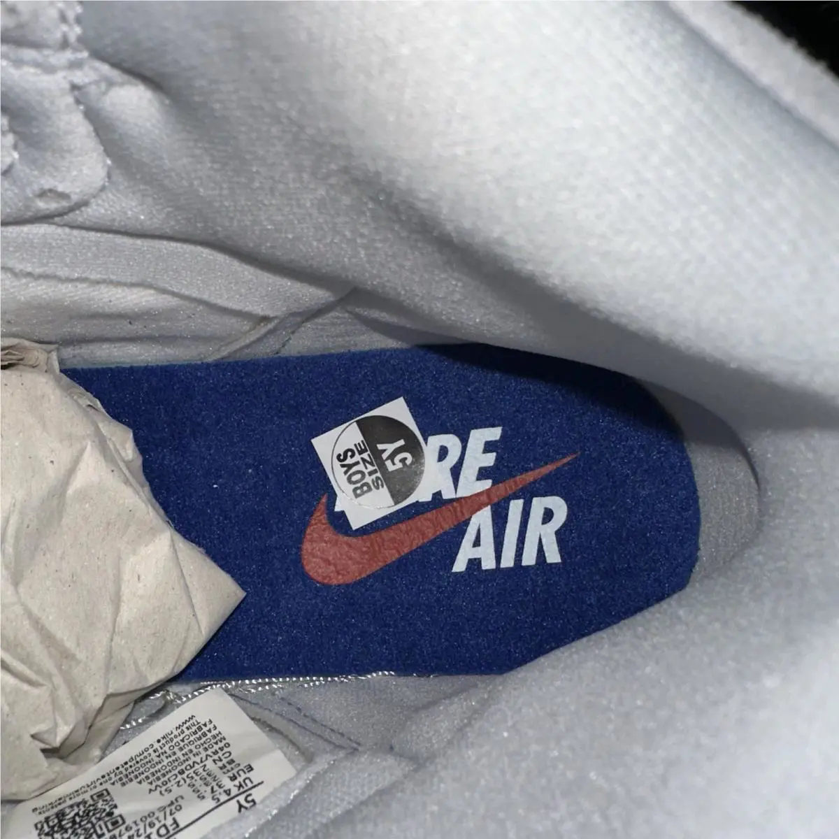 Nike shoes - Air Jordan 1 - Air - Blue 8