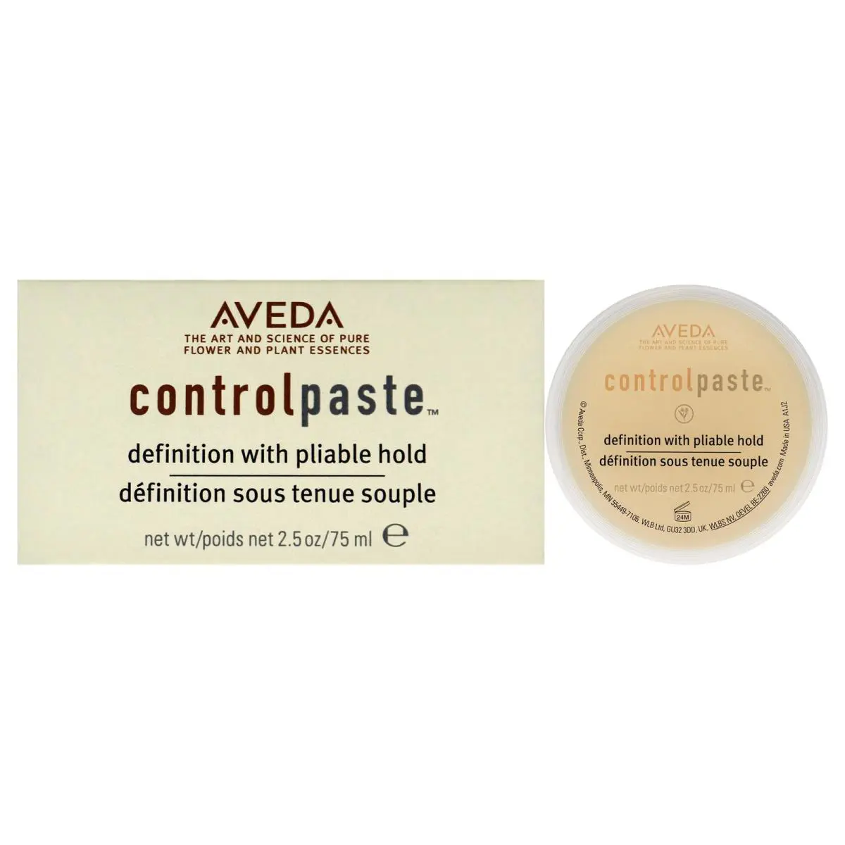 2 Pack Control Paste by Aveda For Unisex - 2.5 oz Paste