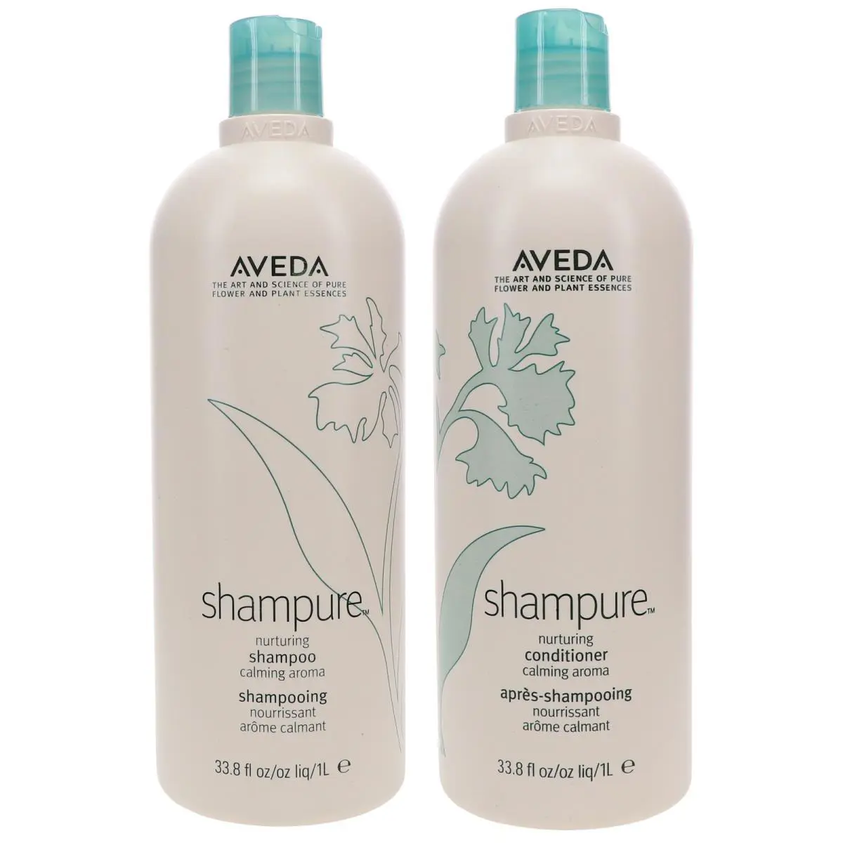 Aveda Shampure Nurturing Shampoo 33.8 oz Conditioner 33.8 oz Combo Pack