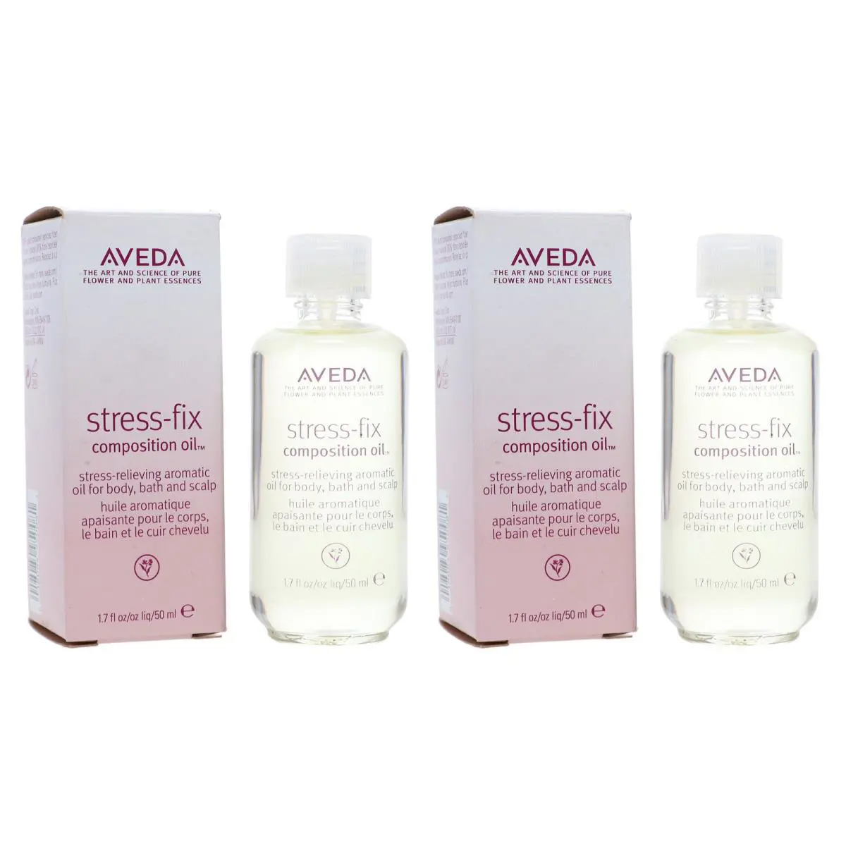 Aveda Stress Fix Composition Oil 1.7 oz 2 Pack