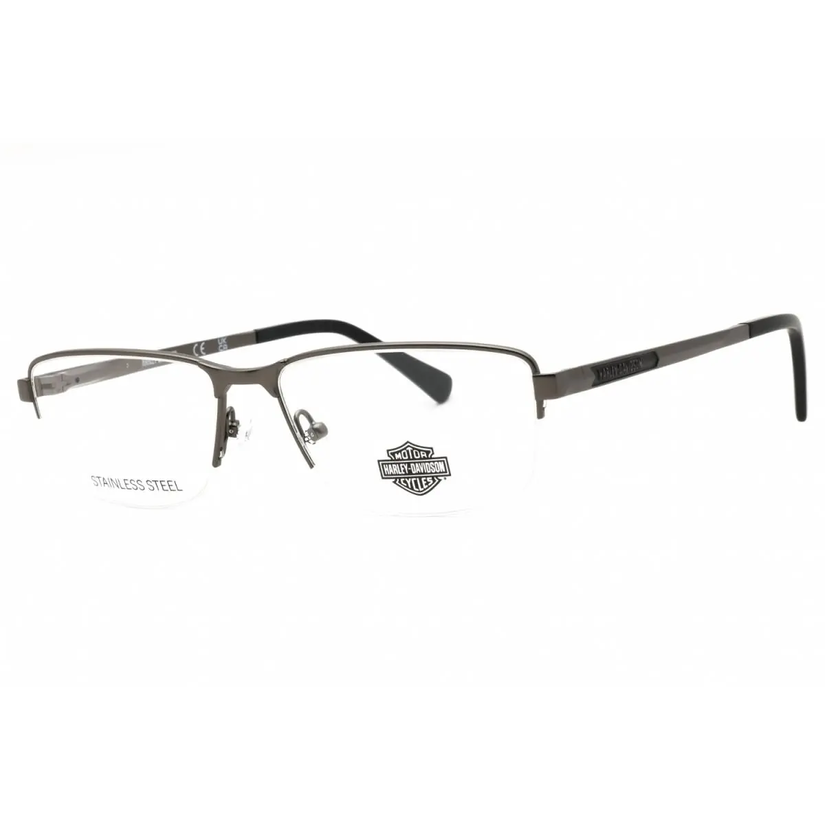 Harley Davidson HD50032 009 Matte Gunmetal 55mm Eyeglasses