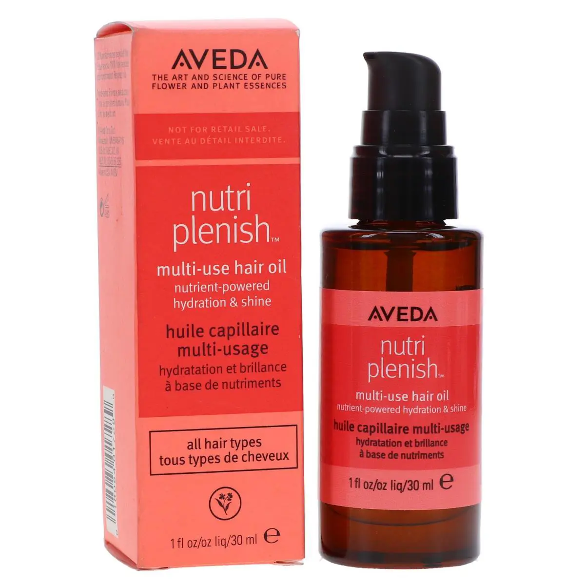 Aveda Nutriplenish Multi-use Hair Oil 1 oz