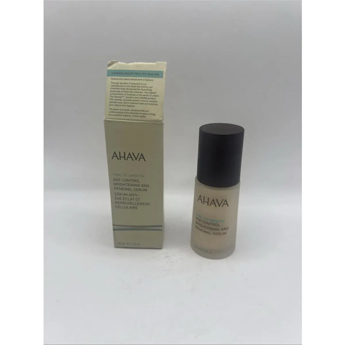 Ahava Time To Smooth Age Control Brightening and Real Serum 30ml/1oz