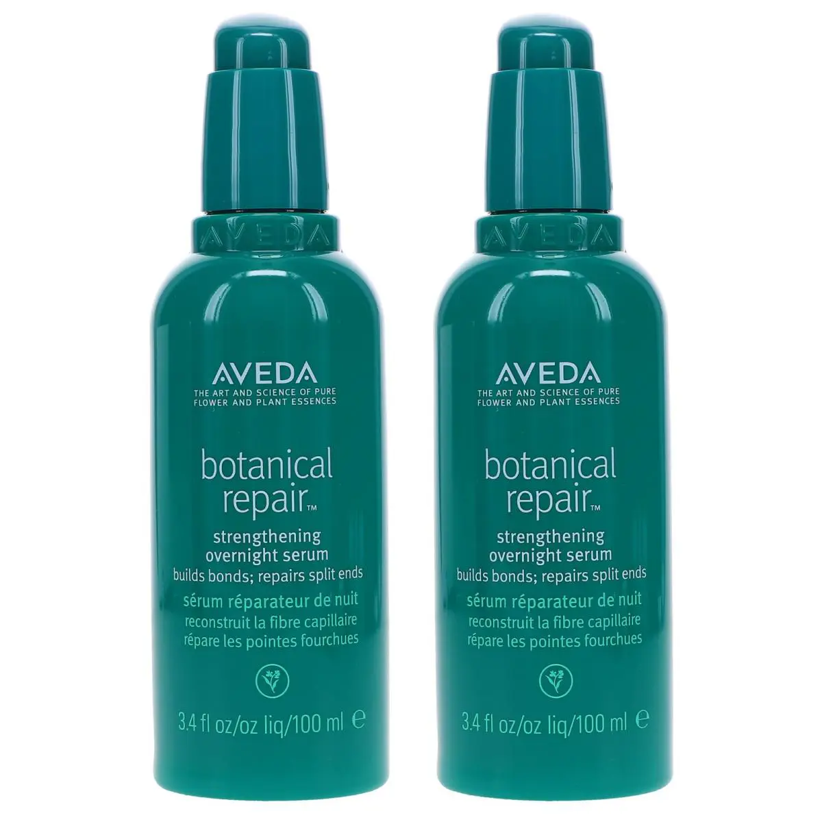 Aveda Botanical Repair Strengthening Overnight Serum 3.4 oz 2 Pack