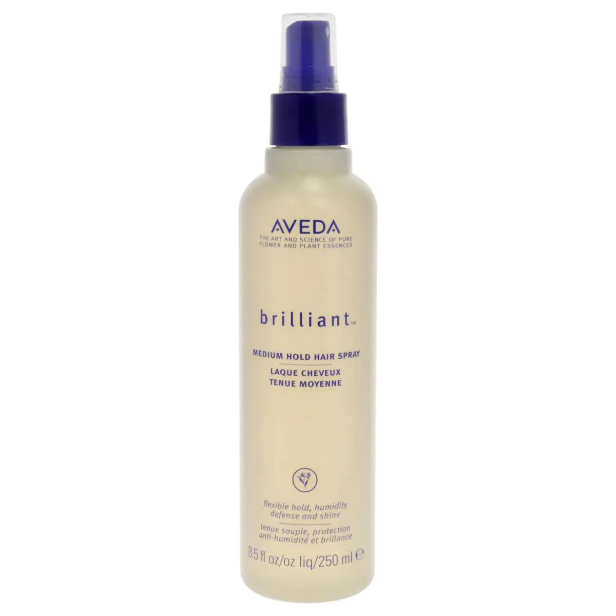 2 Pack Brilliant Medium Hold Hair Spray by Aveda For Unisex - 8.5 oz Hair Spray