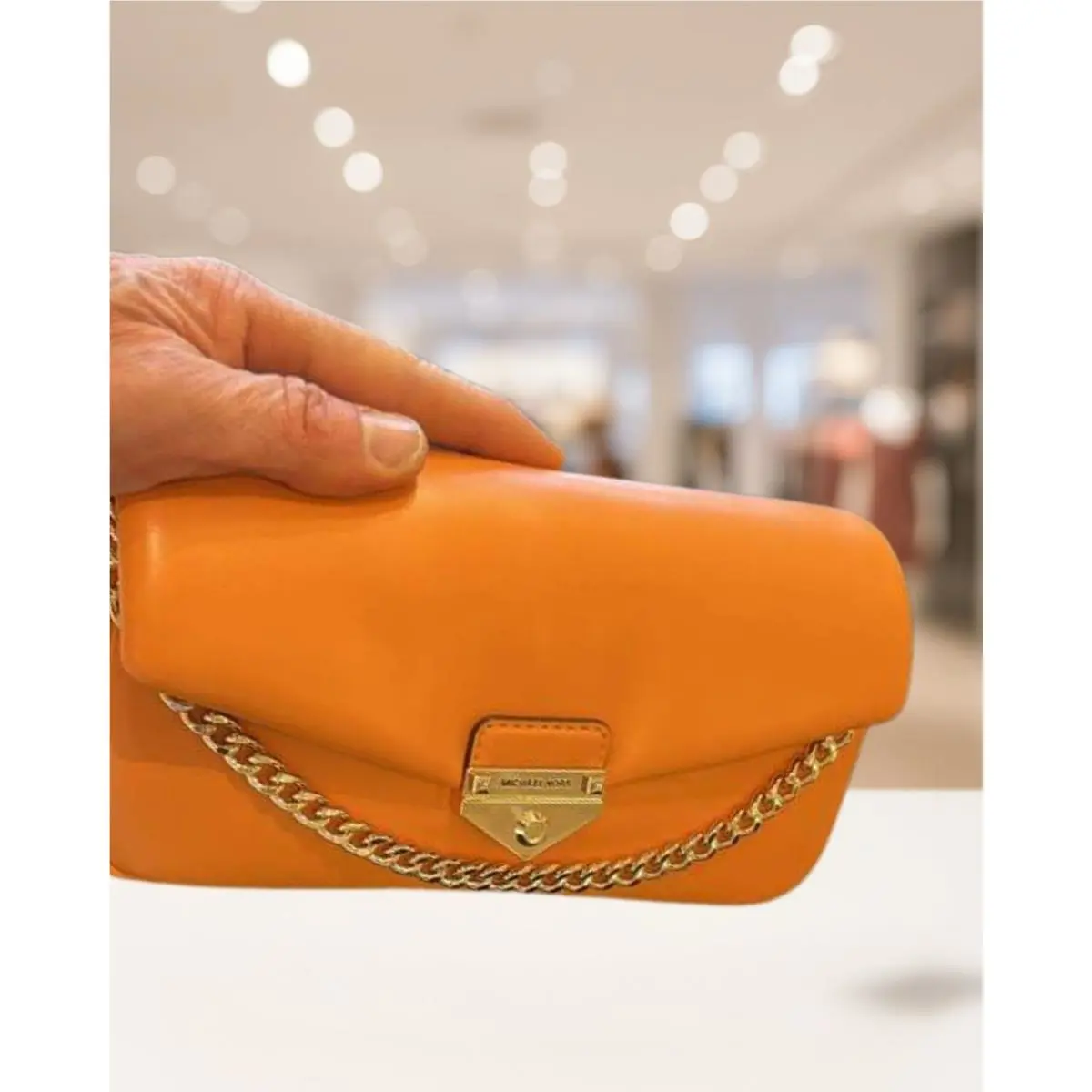 Michael Kors  bag  - Michael Soho - Michael Soho - 35S6G1SC1Y - Hardware: Gold, Exterior: Orange