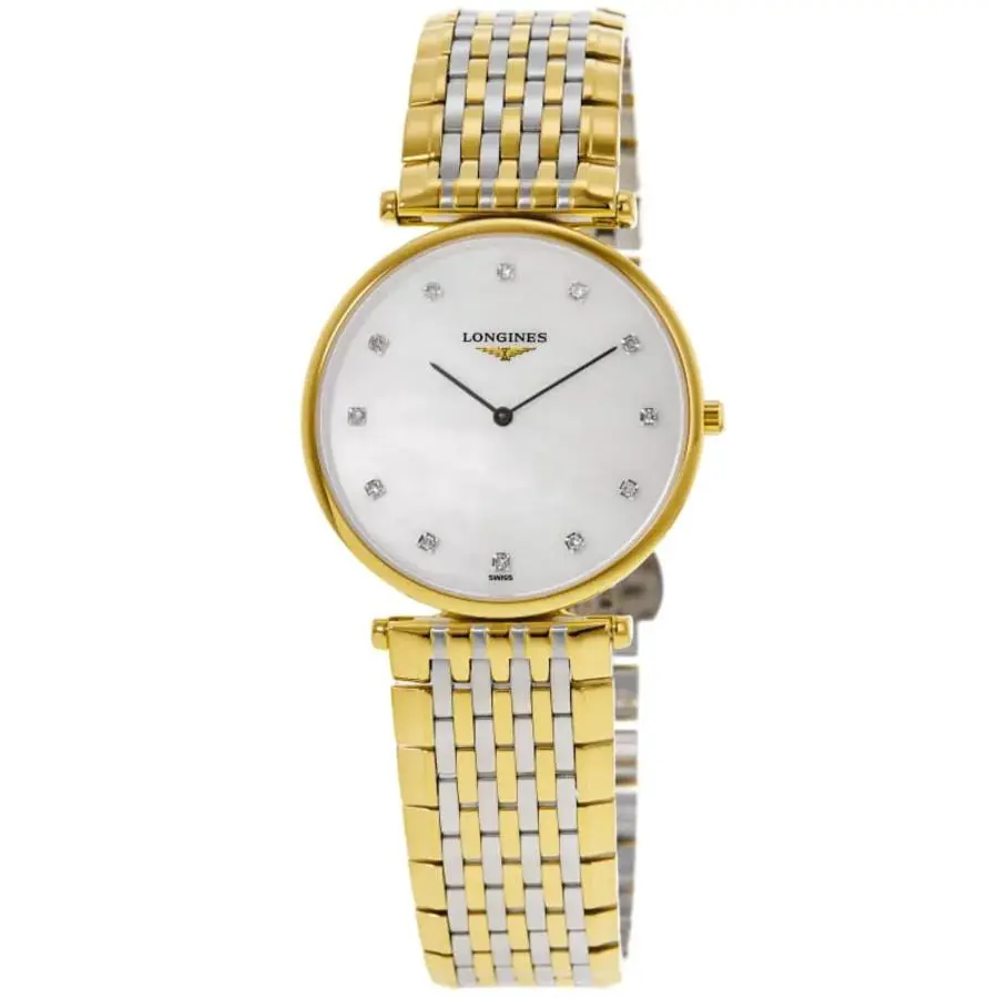 Longines La Grande Classique Quartz Diamond Women`s Watch L4.709.2.88.7
