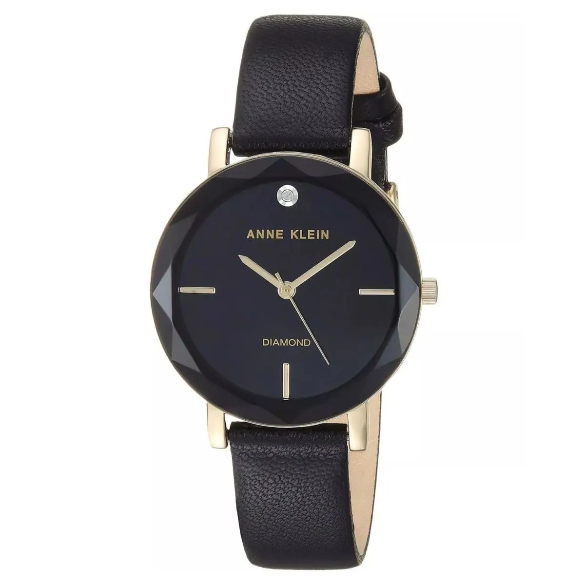 Anne Klein Women`s Classic Black Dial Watch - AK/3434BKBK