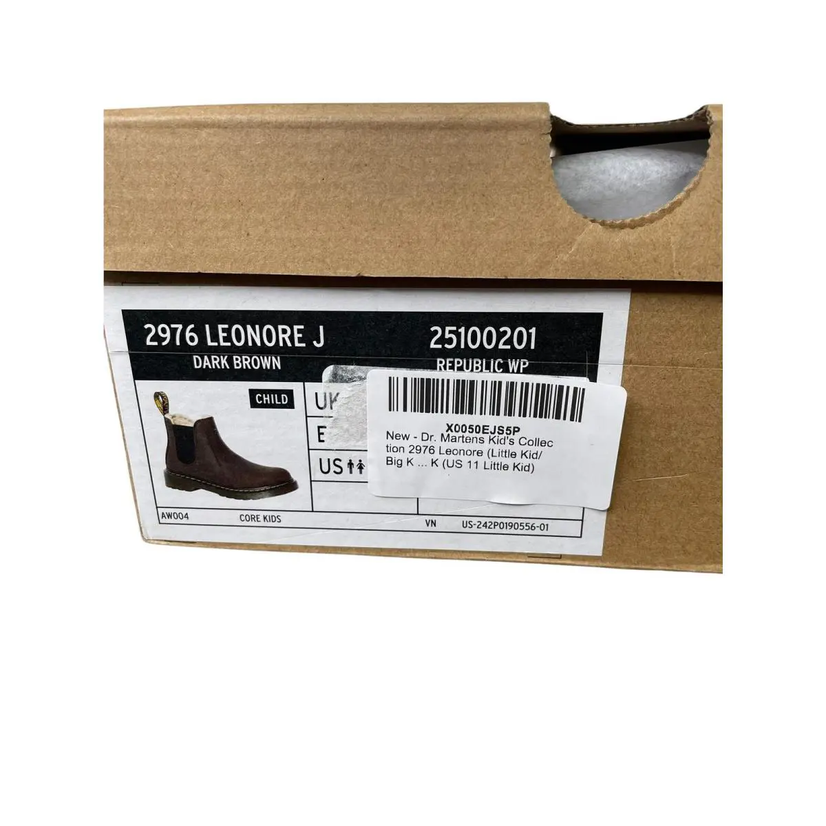 Dr. Martens shoes - 2976 Leonore J - Leonore - R25100201-201 - Brown (UPC: 190665296334) 6