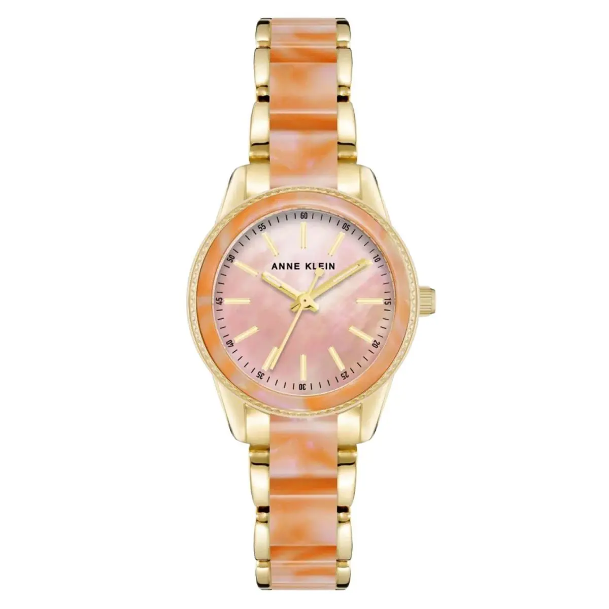 Anne Klein Women`s Classic Pink Dial Watch - AK/3212PEGB
