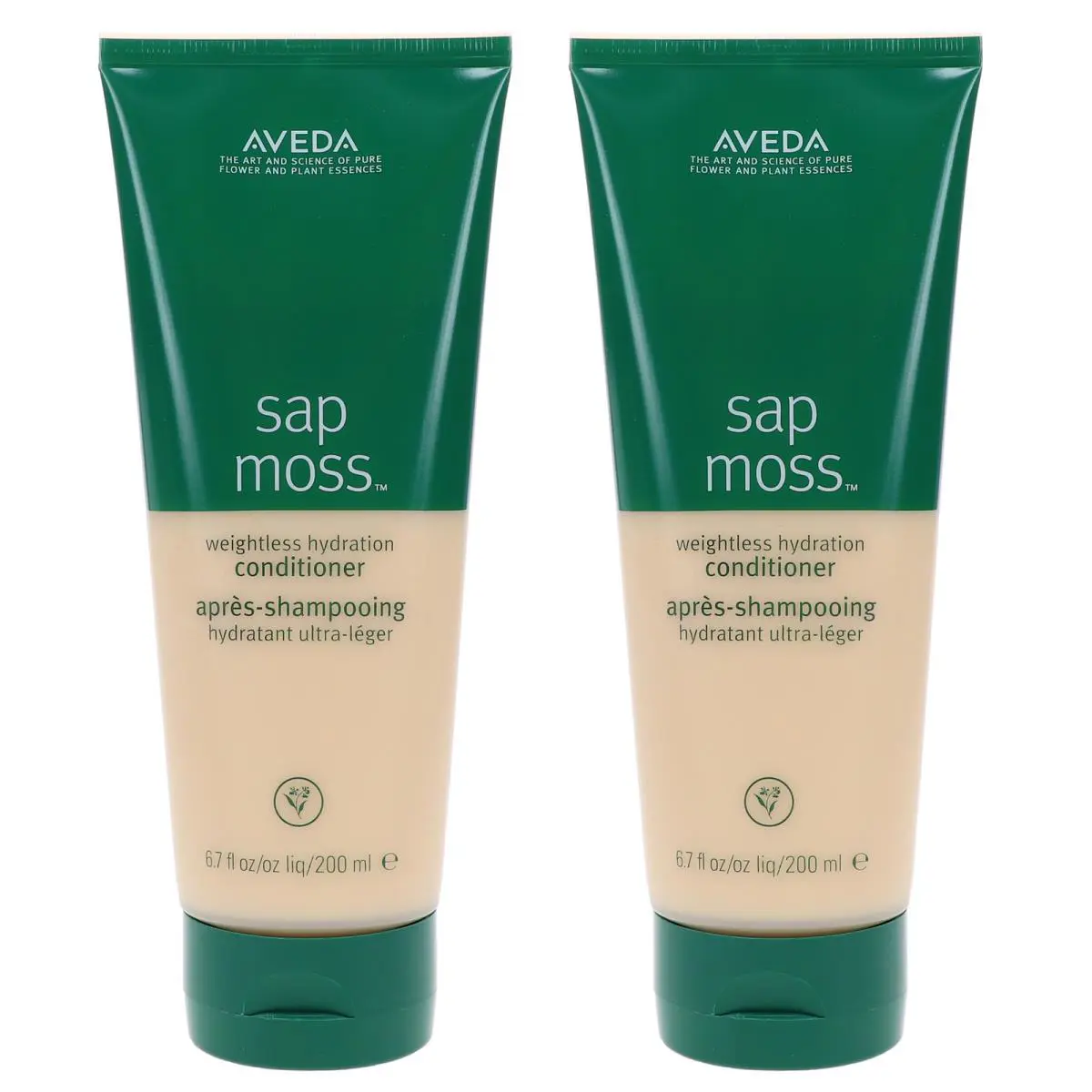 Aveda Sap Moss Weightless Hydration Conditioner 6.7 oz 2 Pack