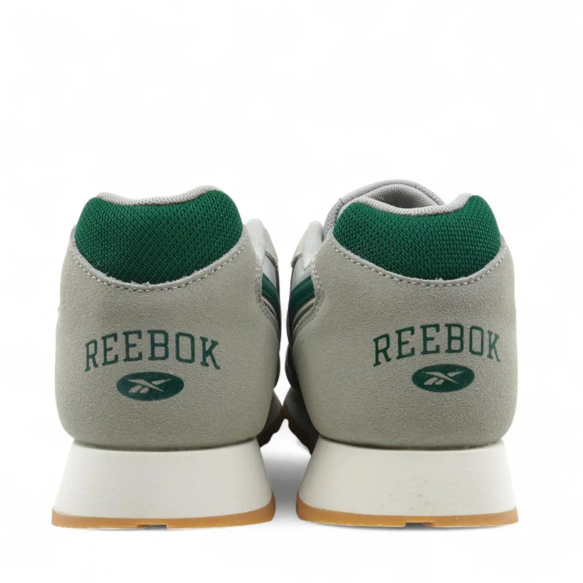 Reebok shoes - Grey 3/White/Dark Green 2