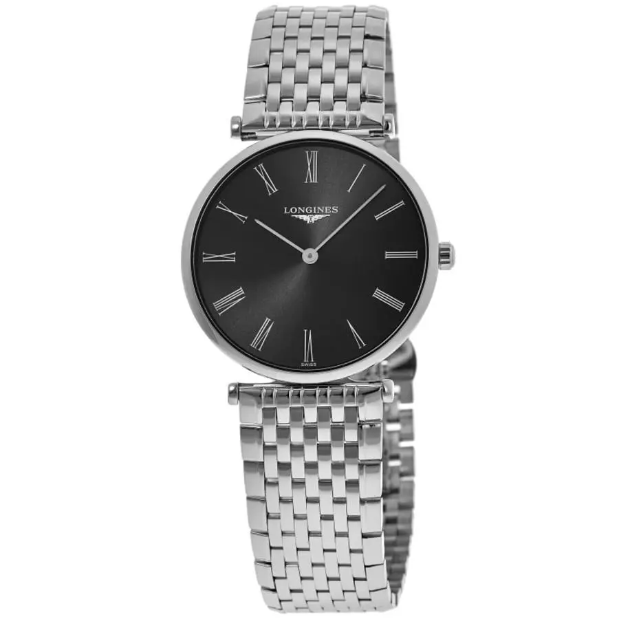 Longines La Grande Classique Quartz Black Dial Women`s Watch L4.755.45.1.6