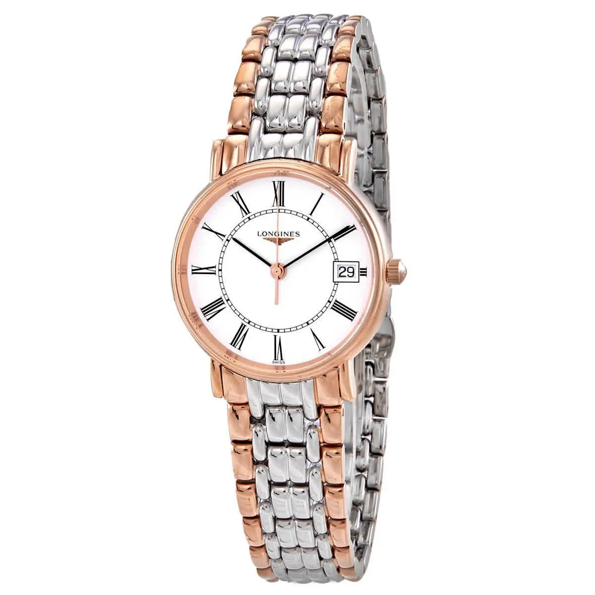 Presence Quartz Matt White Dial Ladies Watch L4.320.1.11.7 by Longines