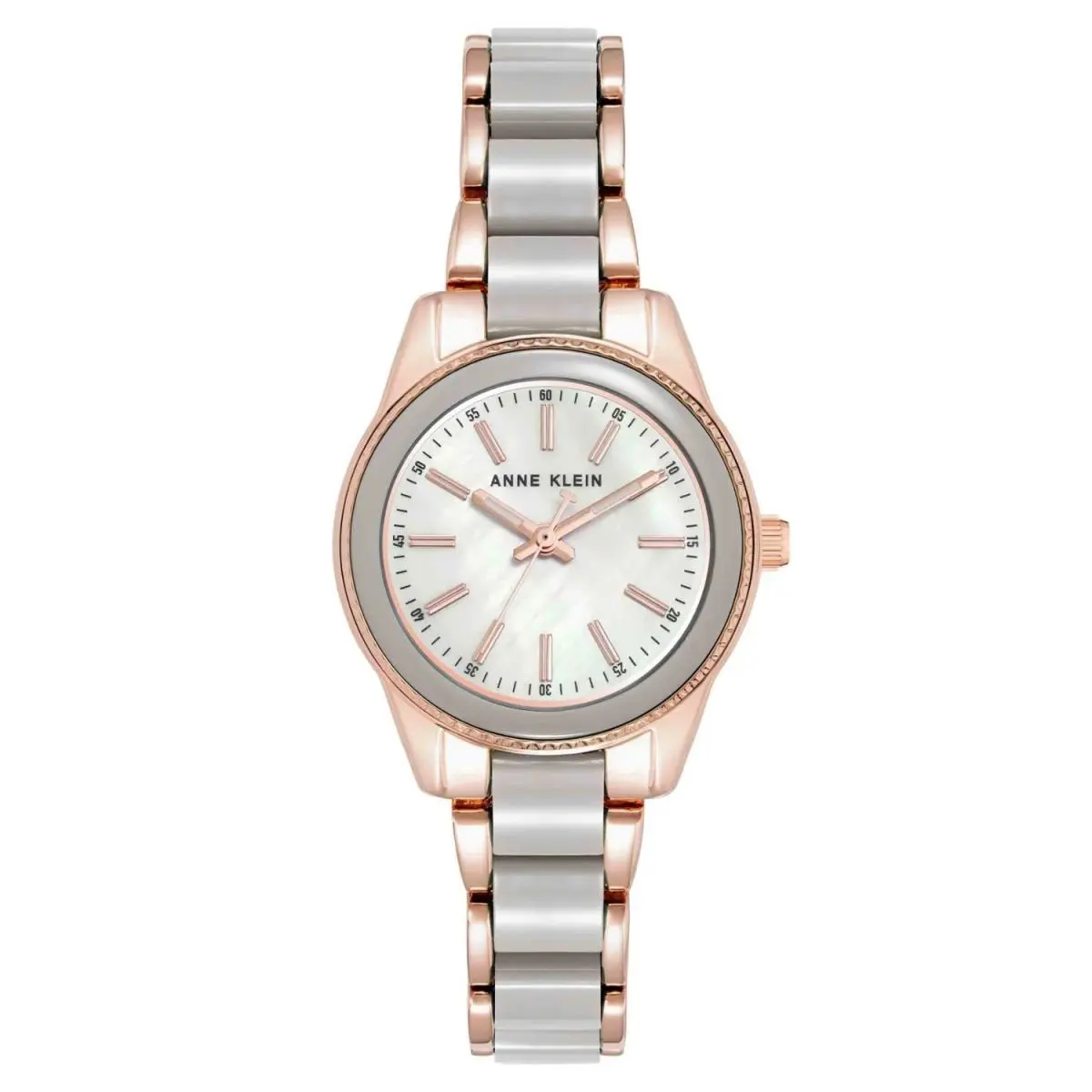 Anne Klein Women`s Classic White Dial Watch - AK/3212TPRG